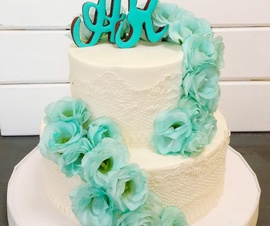 Торт свадебный №8