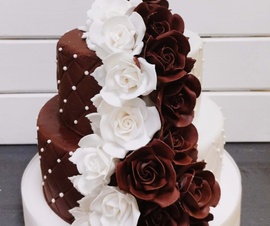 Торт свадебный №20