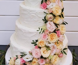 Торт свадебный №22