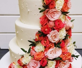 Торт свадебный №25
