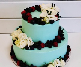 Торт свадебный №28